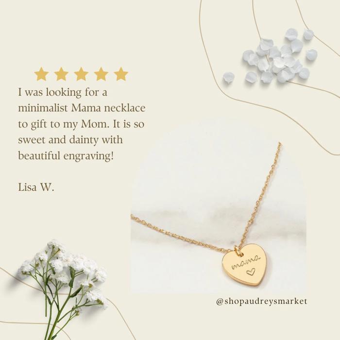 1 Samuel Fertility Gold Necklace Gift for Mom Mothers Day Gift With FREE Gift Box!