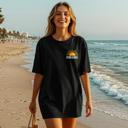 X-Small Soul Full of Sunshine Black T-Shirt, Summer Tee