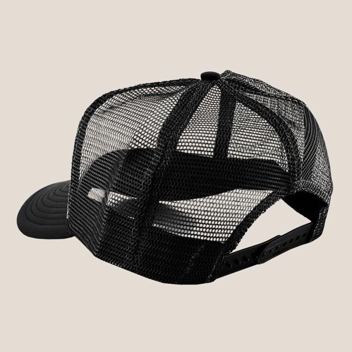 Arizona Sunset Desert Trucker Hat: Faux Embroidery