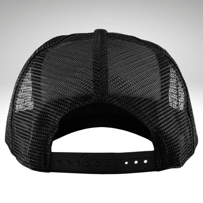 Take a Hike, Mountain Trucker Hat, Black