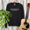  If You're Hanging On By a Thread, Make Sure It's the Hem of His Garment, Matthew 9: 20-22, Black Sweatshirt