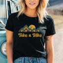  Take a Hike Mountain Graphic T-shirt, Sassy Statement Tee, Hiking Shirt