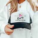  Raising Arrows Rope Trucker Hat, Christian Hat for Mom