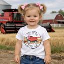  Dibs on the Buddy Seat Kids Harvest Farming Tee Shirt