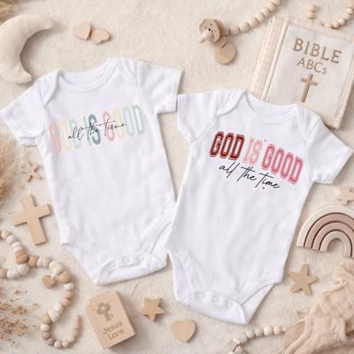 God is Good Christian Faith Baby Body Suit
