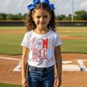  Game Day Baseball Girls Tee Shirt
