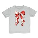  Baseball Coquette Bows Girls Tee Shirt