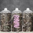  Camo Girls 12 oz Personalized Sippy Cup