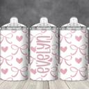  Hearts and Bows Girls 12 oz Sippy Tumbler