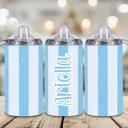  Coastal Blue Stripes 12oz Toddler Sippy Cup