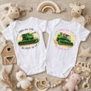  Dibs on the Buddy Seat Green Combine Kids Harvest Tee Shirt