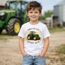  Dibs on the Buddy Seat Green Combine Kids Harvest Tee Shirt