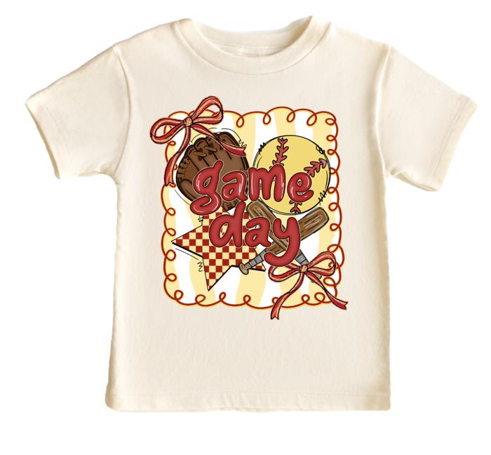 Game Day Girls Softball Tee Shirt