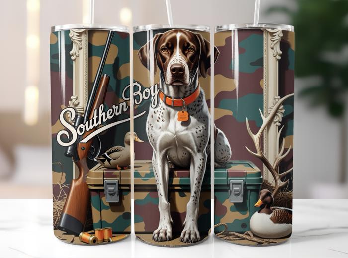 Southern Boy Camo Duck Hunting 20 oz Tumbler