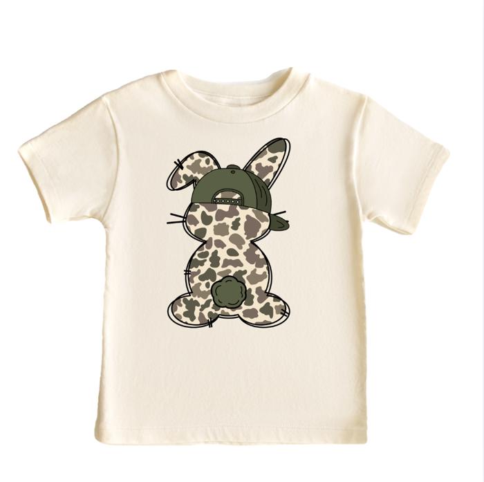 Camo Bunny Boys Tee Shirt