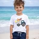  Beach Dump Truck Sand Toys Boys Summer Tee Shirt
