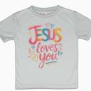  Jesus Loves You Girls Christian Tee Shirt