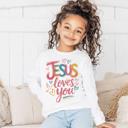  Jesus Loves You Girls Christian Tee Shirt