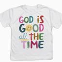  God is Good all the Time Girls Christian Tee Shirt