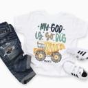  My God is so Big Boys Christian Tee Shirt