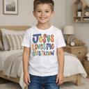  Jesus Loves me this I Know Boys  and Girls Christians Tee Shirt