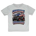  Crushin Freedom Monster Truck Boys 4th of July Patriotic Tee Shirt
