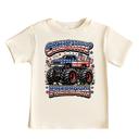  Crushin Freedom Monster Truck Boys 4th of July Patriotic Tee Shirt