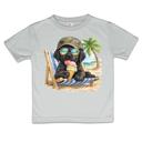  Dog and Ice Cream Cone Kids Summer Tee Shirt