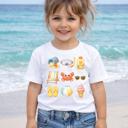  Summer Beach Toys Girls and Boys Tee Shirt