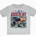  All American Boy Patriotic 4th of July Boys Tee Shirt