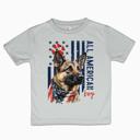  All American Boy German Shepherd Patriotic Tee Shirt