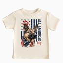  All American Boy German Shepherd Patriotic Tee Shirt