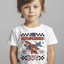  All American Boy Airplane Boys Patriotic Tee Shirt