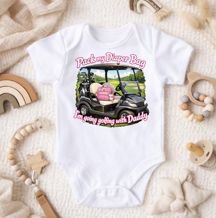 Pack My Diaper Bag Going Golfing with Daddy, Grandpa, Papa