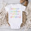  Newest Member of the Girl Gang Baby Girl Onesie