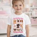  Just a Girls Who Loves Puppies Tee Shirt