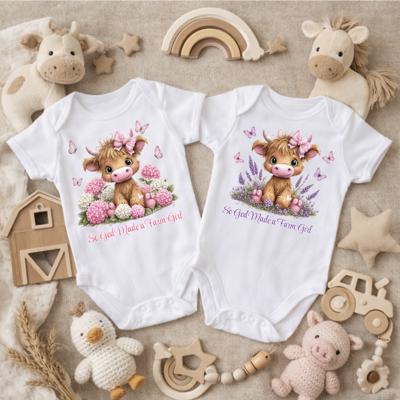 So God Made a Farm Girl Baby Girl Onesie