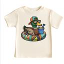  Summer Vibes Mallard on Floaty Boys Summer T-Shirt