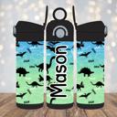  Dinosaur 12 oz Flip Top Personalized Tumbler