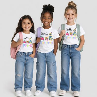 Back to School Girls Trendy Tee Shirt