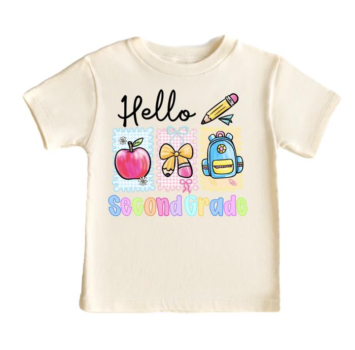 Back to School Girls Trendy Tee Shirt