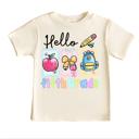  Back to School Girls Trendy Tee Shirt