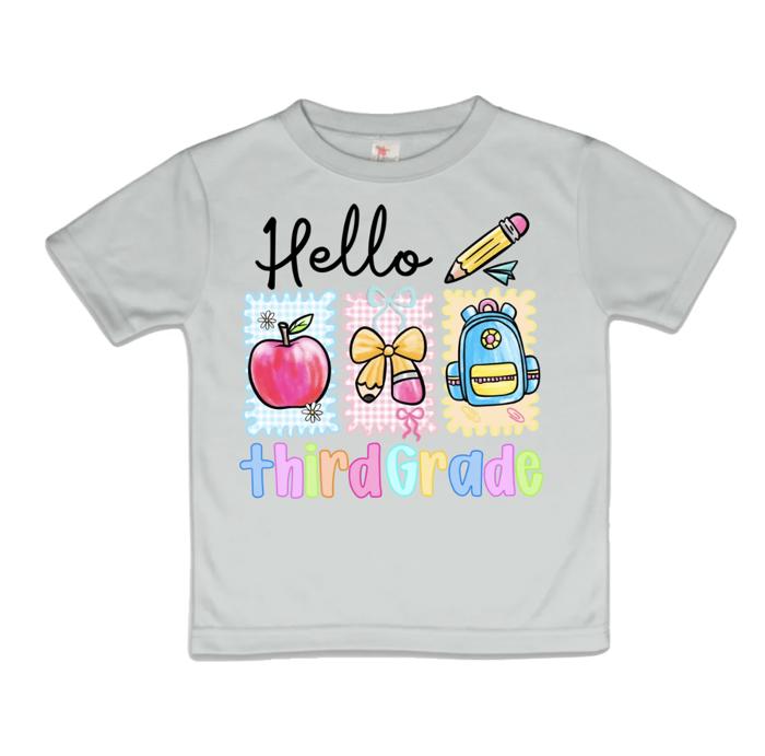 Back to School Girls Trendy Tee Shirt