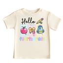  Back to School Girls Trendy Tee Shirt