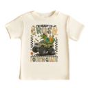  Crushing School Boys Dinosaur and Monster Truck Tee Shirt