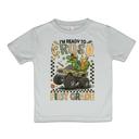  Crushing School Boys Dinosaur and Monster Truck Tee Shirt
