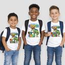  Ready to Crush School Boys Dinosaur Tee Shirt