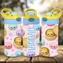 Dumplings Girls Personalized 12 oz flip top sippy cup