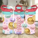  Dumplings Girls Personalized 12 oz flip top sippy cup