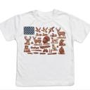  Hunting Flag Kids Tee Shirt
